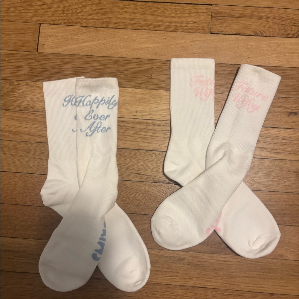 Skims bridal socks 2-pack